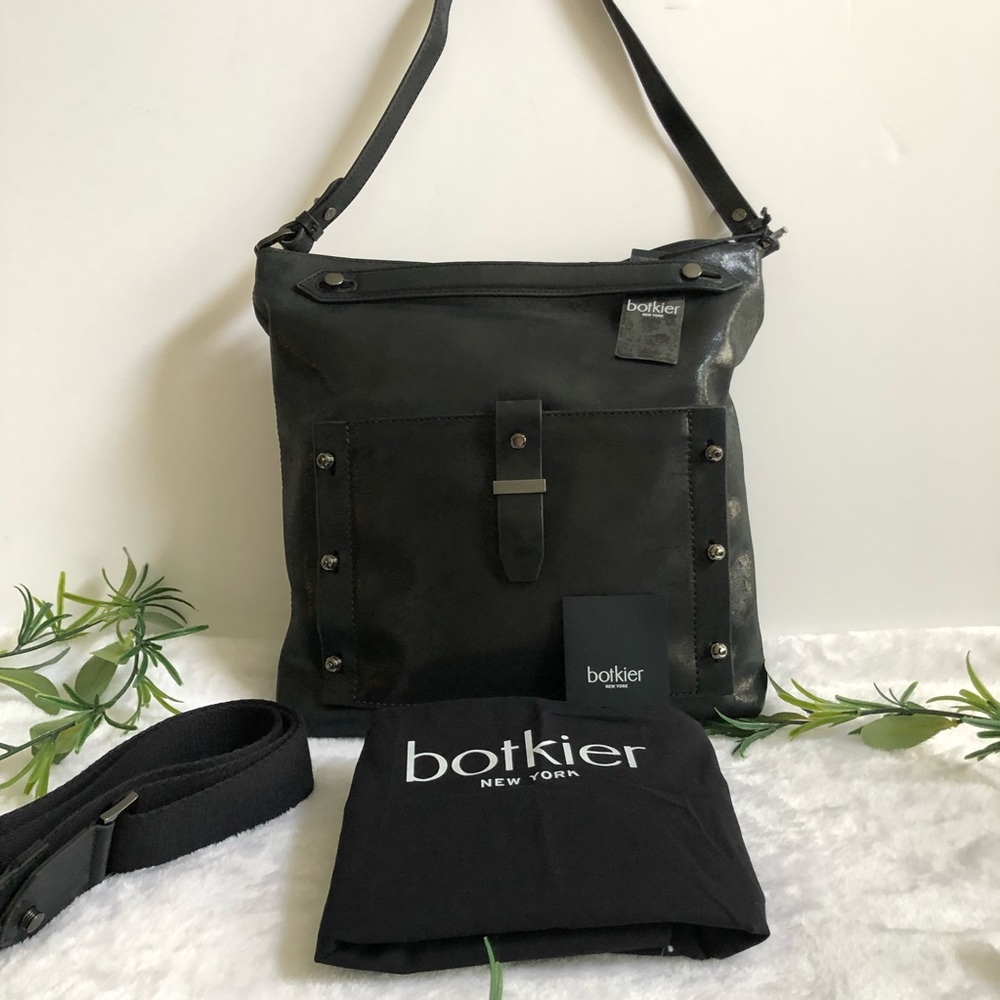 Botkier Warren Medium Leather Hobo Bag, NWT